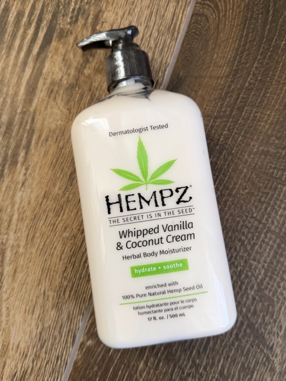 Hempz Whipped Vanilla & Coconut Cream Original Body Lotion